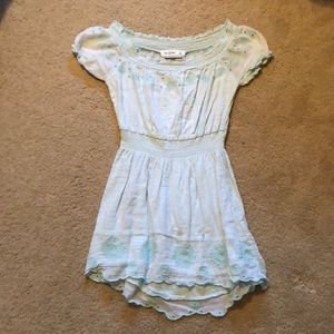 Abercrombie Kids light blue floral dress